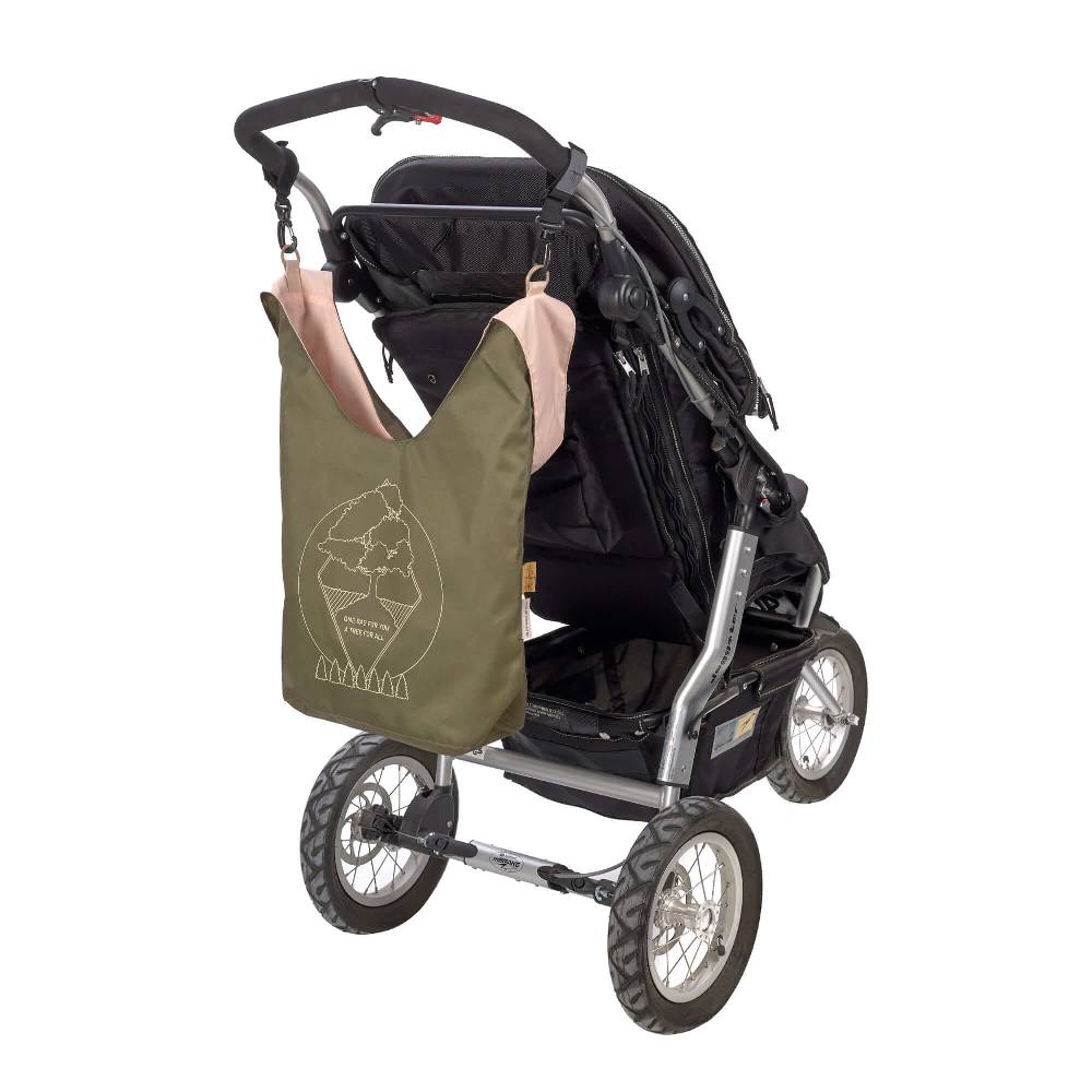 Lässig Umhängetasche - Charity Shopper Tree, Olive Kostenlose Rückgabe