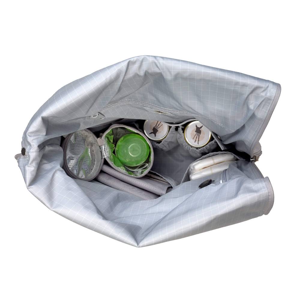 Lässig Wickelrucksack - Rolltop Backpack, Grey Begrenzte Freigabe