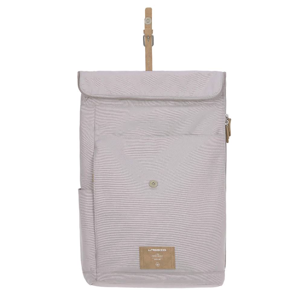 Lässig Wickelrucksack - Rolltop Backpack, Grey Begrenzte Freigabe