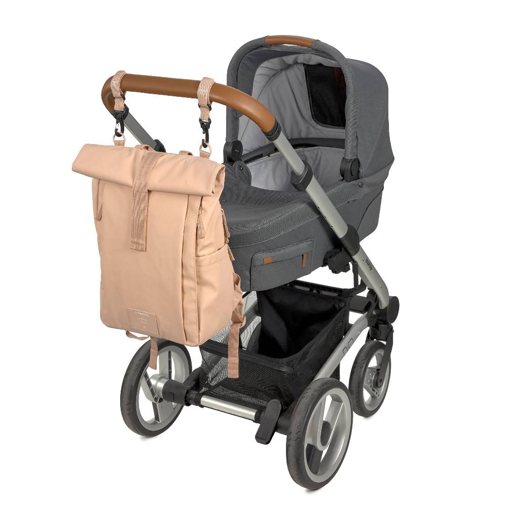 Lässig Wickelrucksack - Rolltop Up Backpack, Rosa (Limited Edition) Neueste Stile