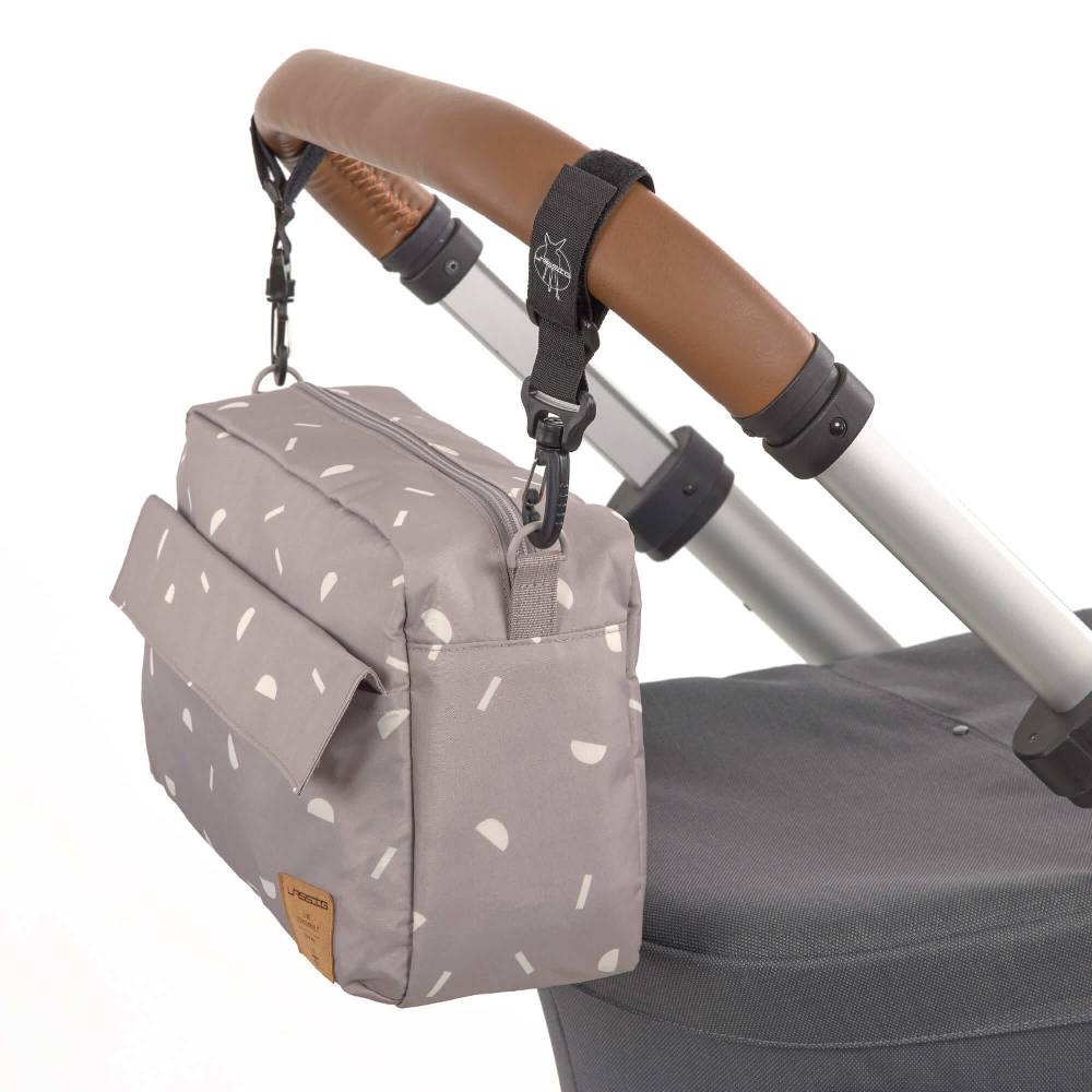 Lässig Kinderwagentasche - Blocks Taupe, Grau Bis zu 60% Rabatt