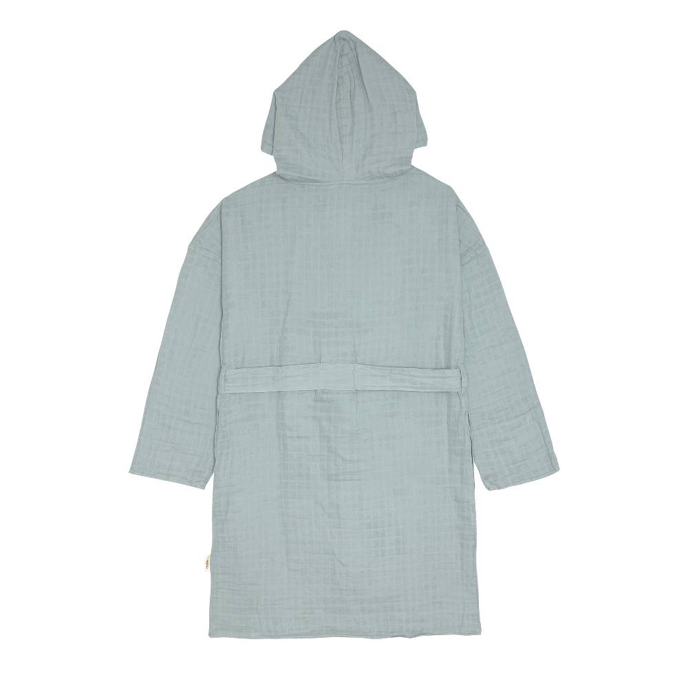 Lässig Bademante Erwachsene (Little One & Me) - Baumwolle, Hellblau Discount Store für neue Produkte