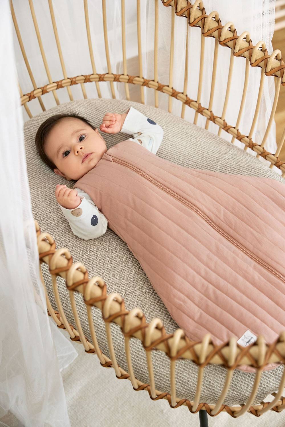 Lässig Baby Schlafsack 3 TOG - Bio Baumwolle, Ahorn Begrenzt auf 3 Tage