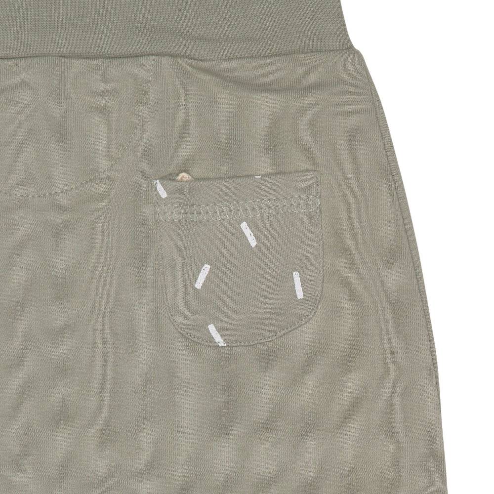 Lässig Babyhose - Bio Baumwolle, Oliv Günstiger Verkauf