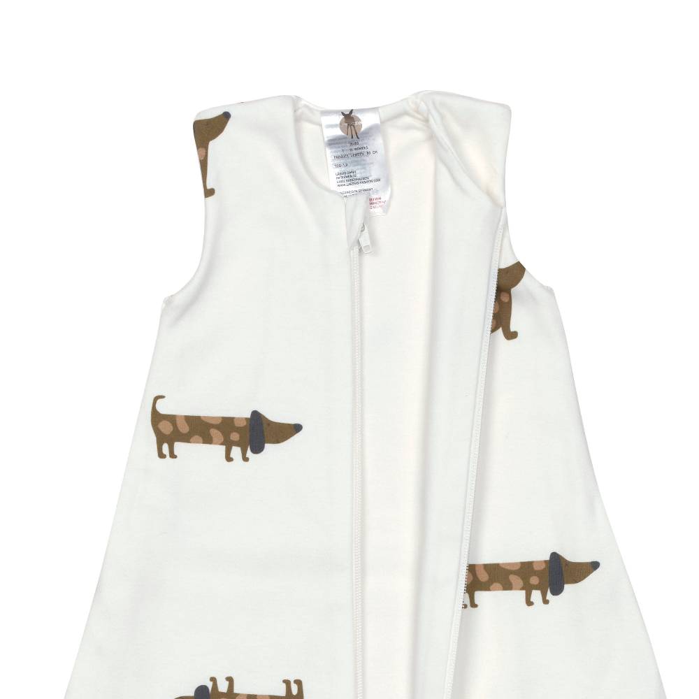 Lässig Kinder Schlafoverall 1 TOG - Bio Baumwolle, Beige Kostenloser Versand