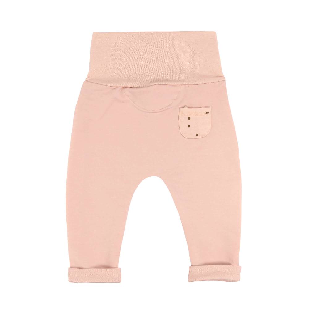 Lässig Babyhose - Bio Baumwolle, Powder Pink Fabrik Onlineshop