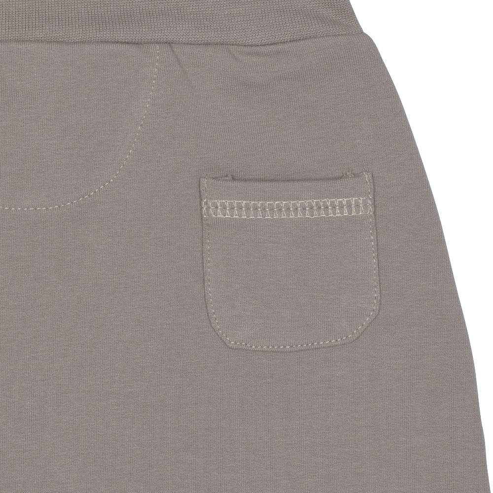 Lässig Babyhose - Bio Baumwolle, Taupe Sonderangebot
