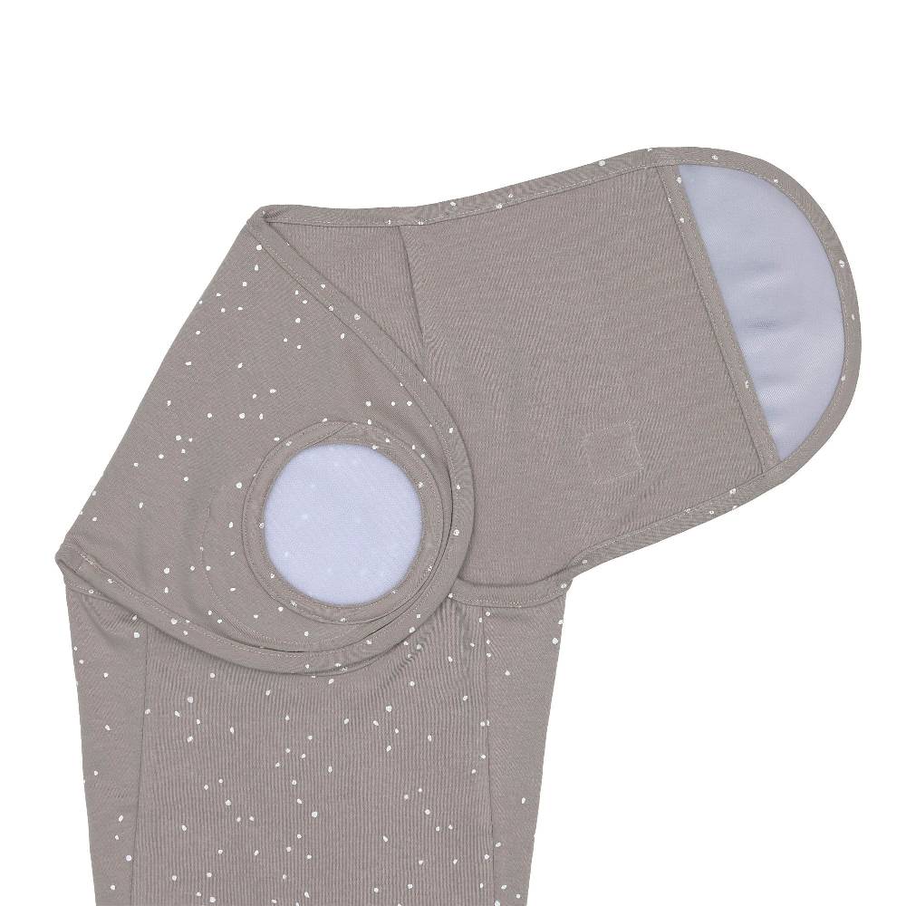 Lässig Pucksack - Bio Baumwolle, Sprinkle Taupe, Grau Günstig kaufen