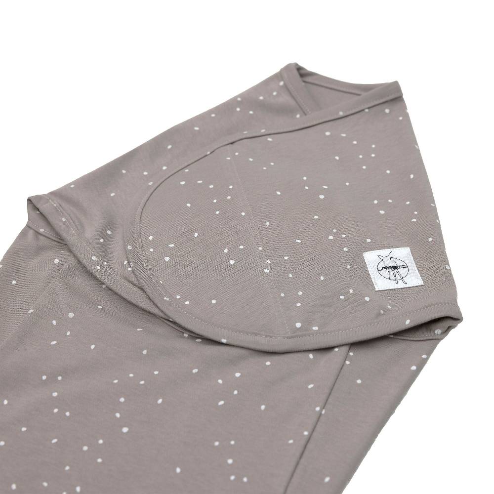 Lässig Pucksack - Bio Baumwolle, Sprinkle Taupe, Grau Günstig kaufen