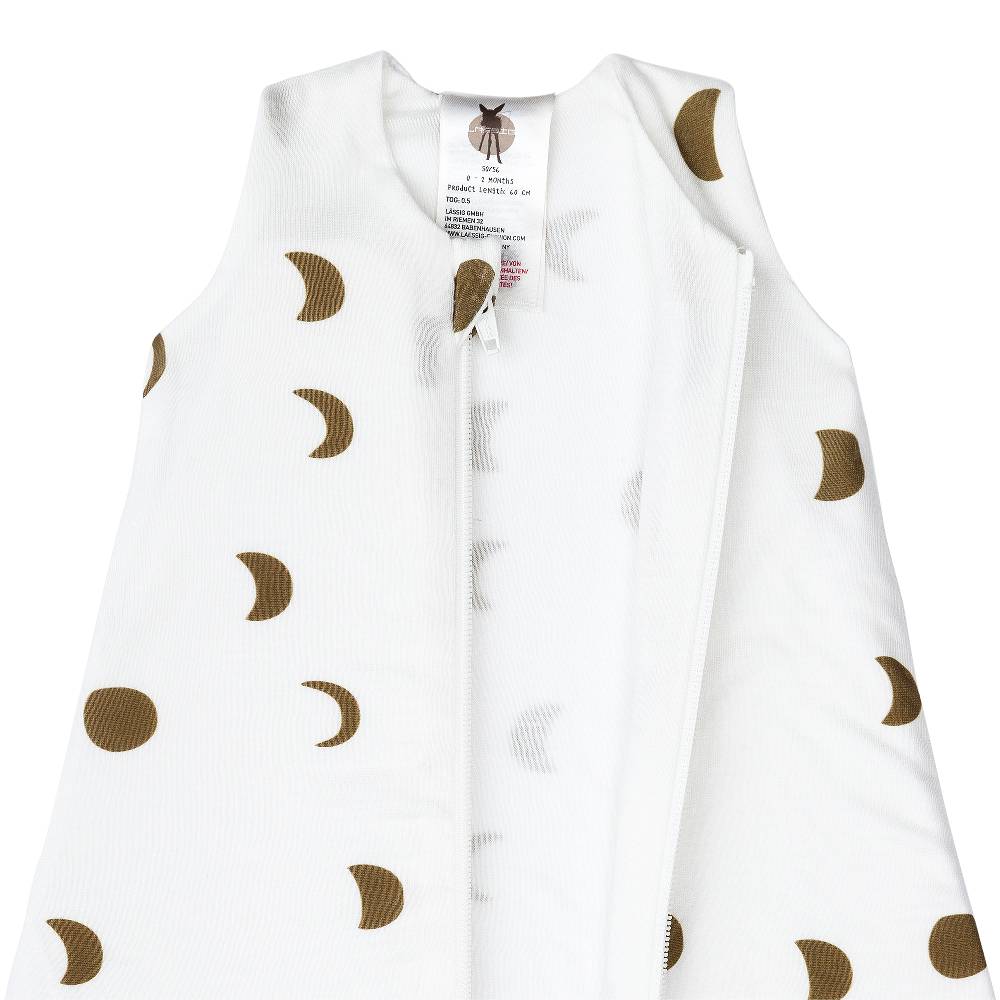 Lässig Baby Schlafsack 0,5 TOG - Mond, Milky Black Friday