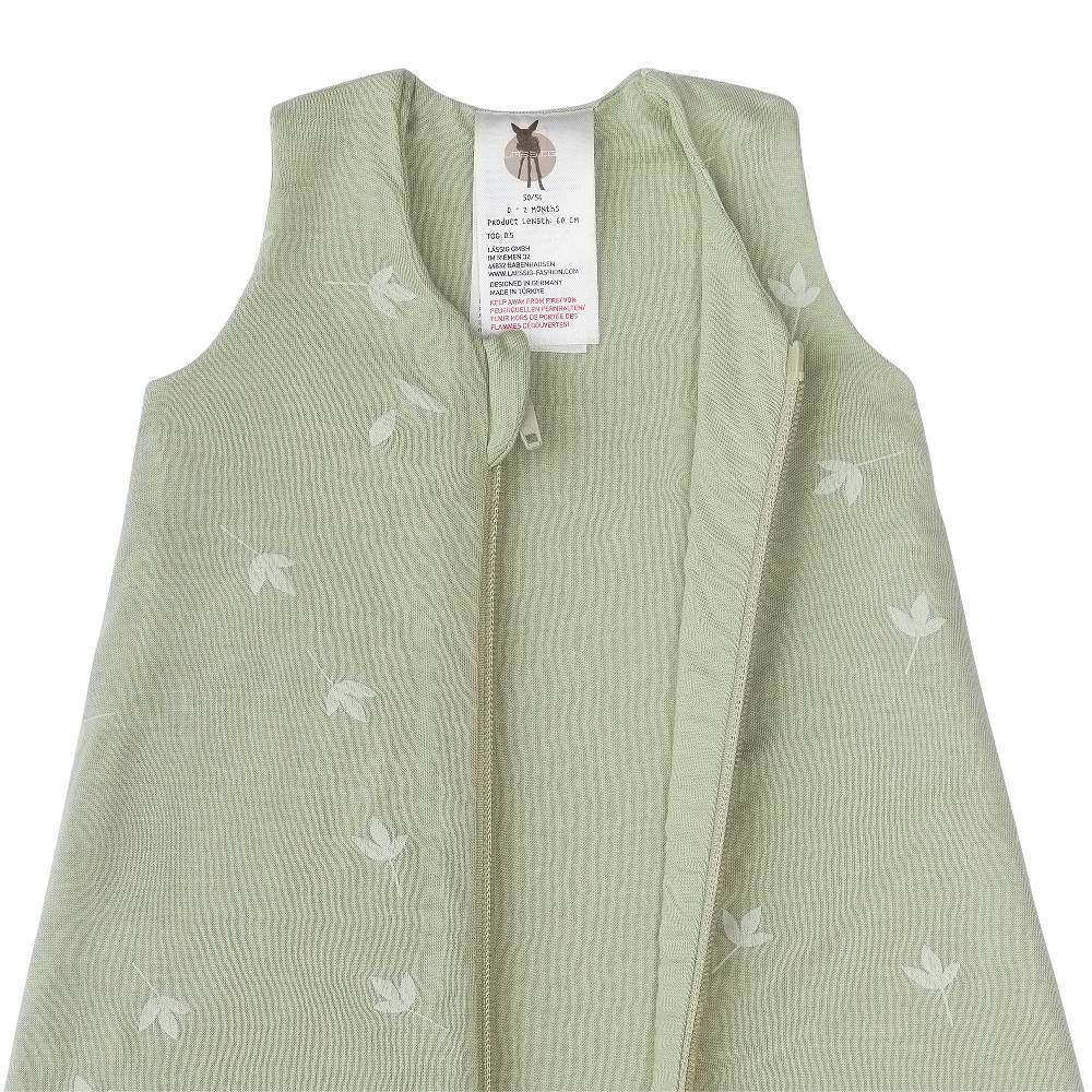Lässig Baby Schlafsack 0,5 TOG - Blätter, Oliv Valentinstagsangebot
