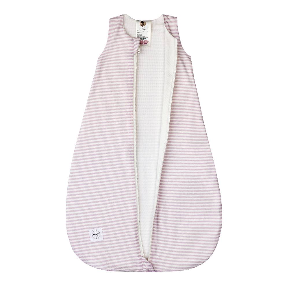 Lässig Baby Schlafsack 0,5 TOG - Gestreift, Lila Milky Jubiläumsangebot