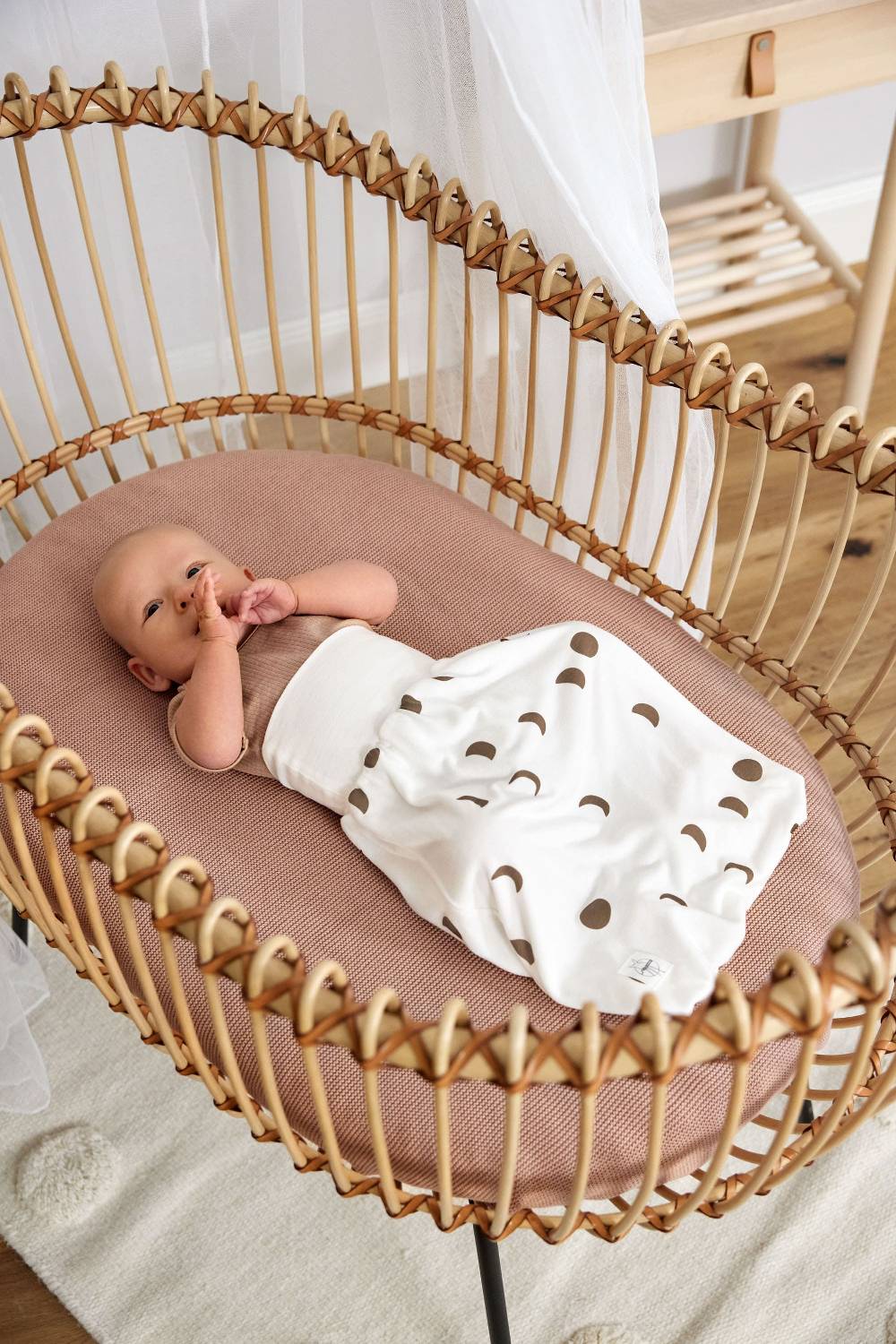 Lässig Baby Body Kurzarm - gerippt, Hellbraun Große Rabatte