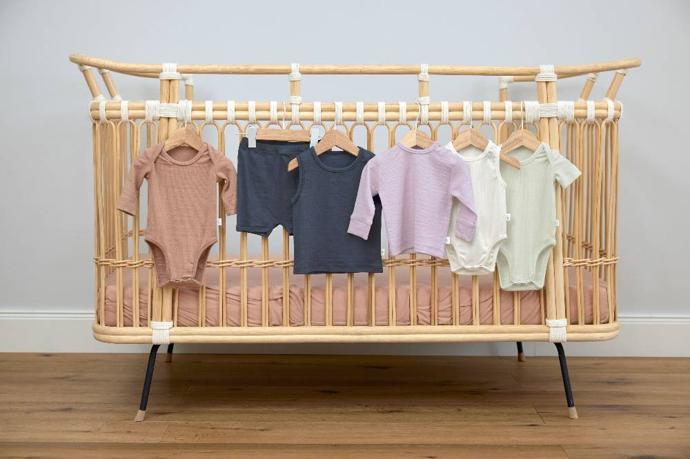 Lässig Baby Body Kurzarm - gerippt, Mint Super Sparpreis