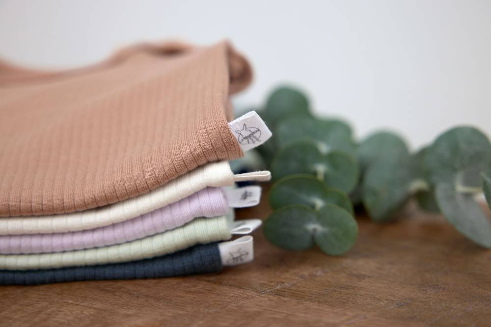 Lässig Baby Body Kurzarm - gerippt, Mint Super Sparpreis