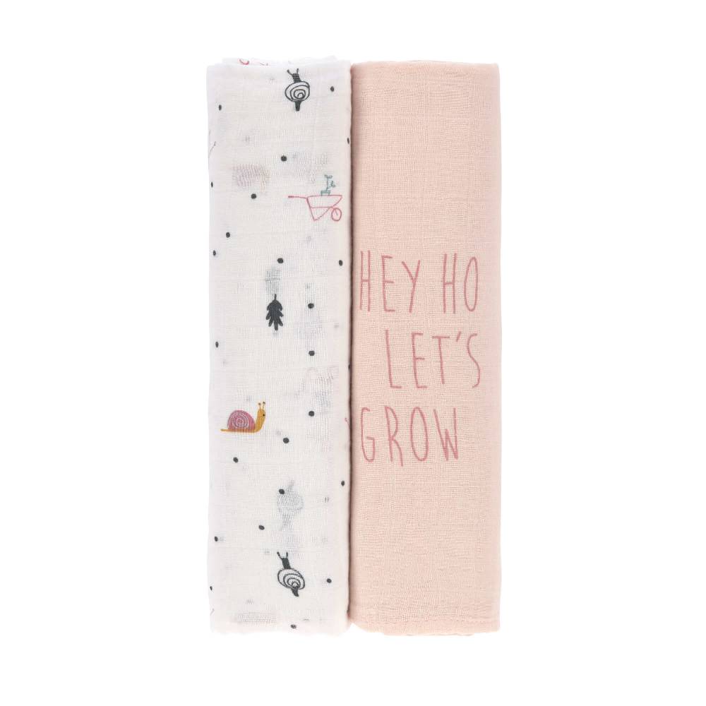 Lässig Mulltücher (2 Stk) - Heavenly Soft Swaddle XL, Garden Explorer Schnecke Bis zu 60% Rabatt