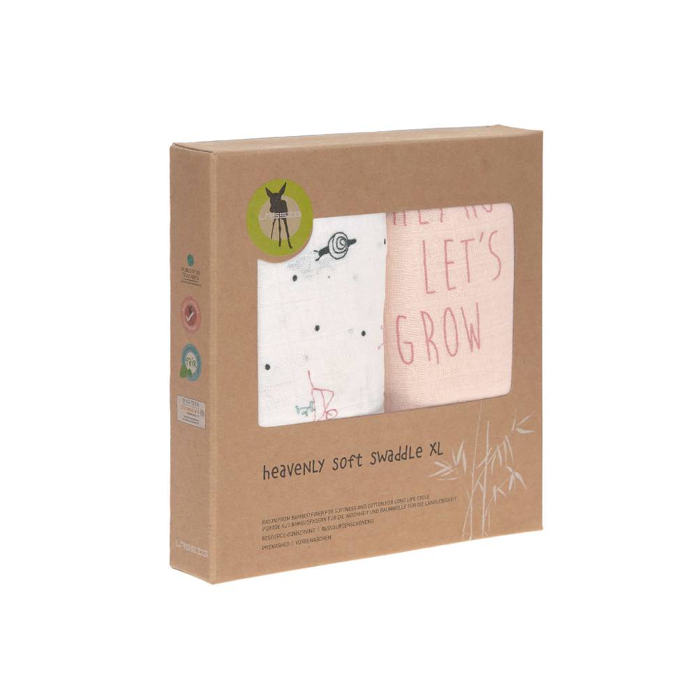 Lässig Mulltücher (2 Stk) - Heavenly Soft Swaddle XL, Garden Explorer Schnecke Bis zu 60% Rabatt