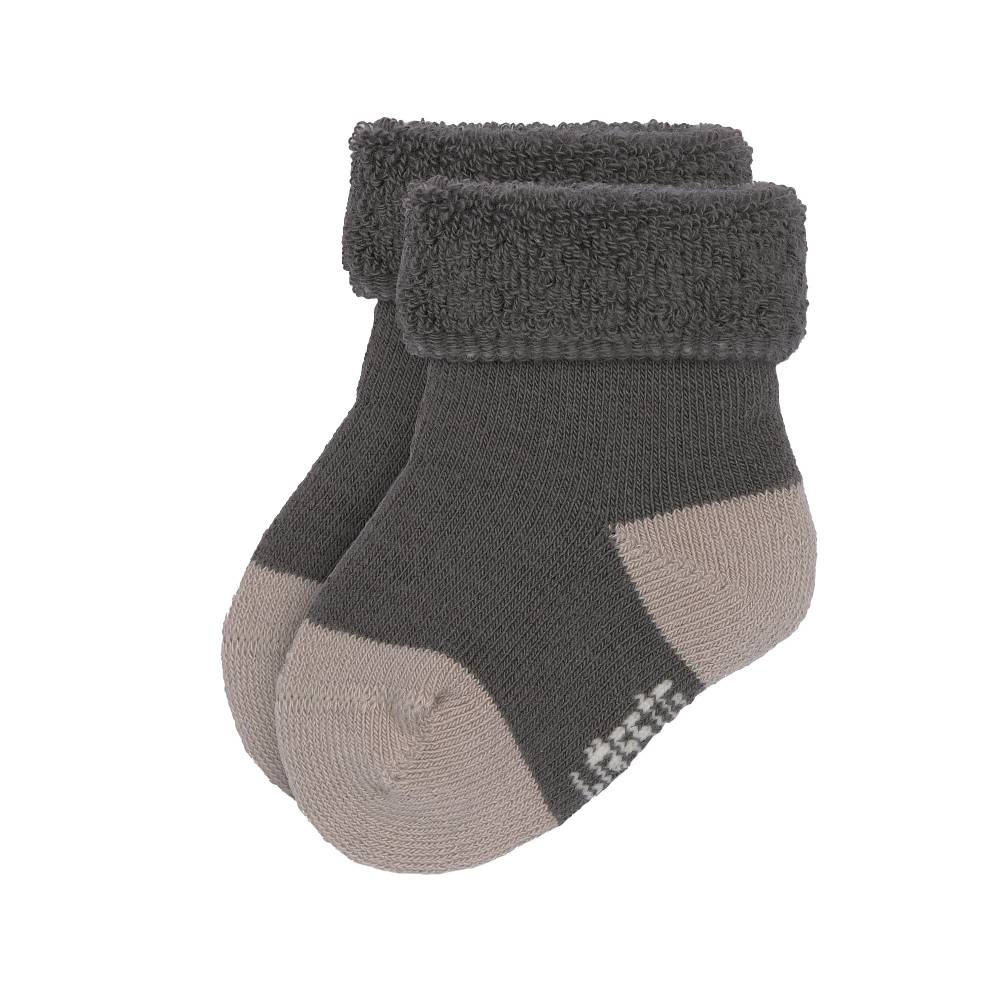 Lässig Frottee Socken Kinder (3er Set), Anthrazit Taupe Nur noch ein Tag übrig