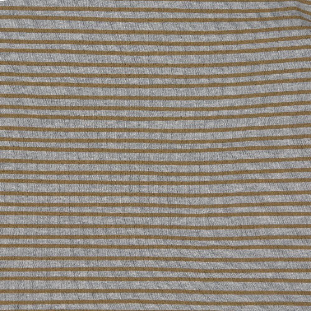 Lässig Baby Langarmshirt - Bio Baumwolle, Striped, Grau Mélange Riesige Rabatte