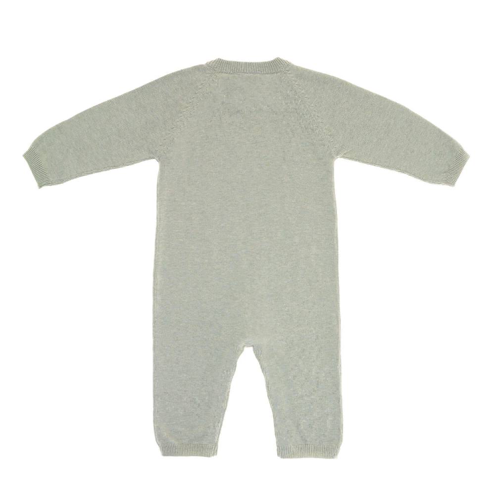Lässig Baby Strampler - gestrickter Overall, Salbei Clearance-Verkauf