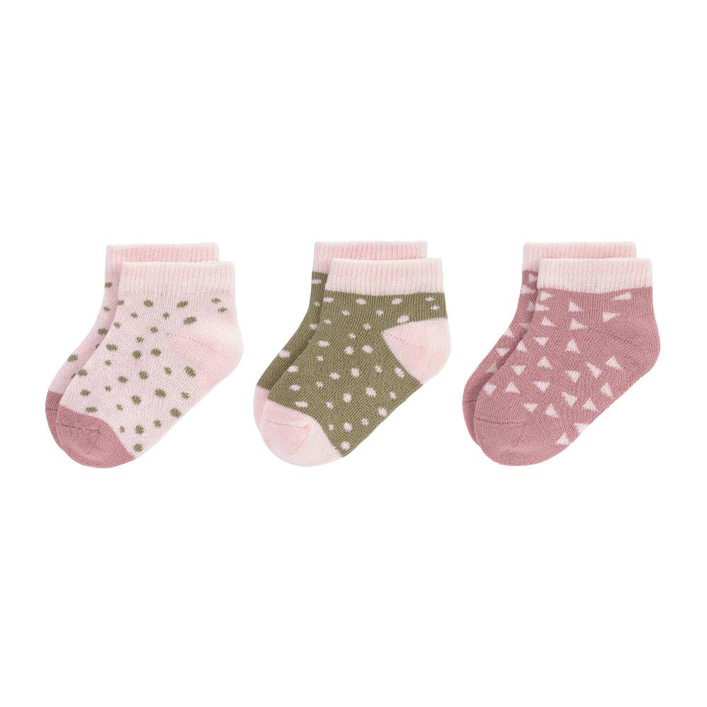 Lässig Kinder Sneaker Socken (3er-Set), Cinnamon Begrenzt auf 3 Tage
