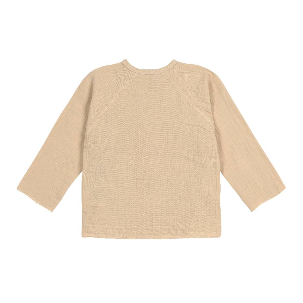 Lässig Baby Wickelshirt - Bio Baumwolle, Nature, Beige Speichern exportieren