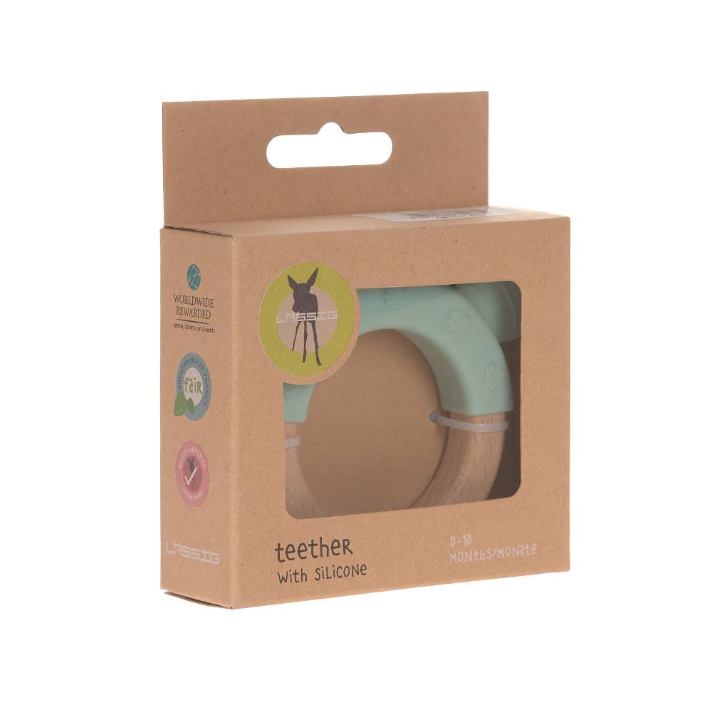 Lässig Greifling mit Beißhilfe - Teether Ring, Little Chums Dog Black Friday Preise