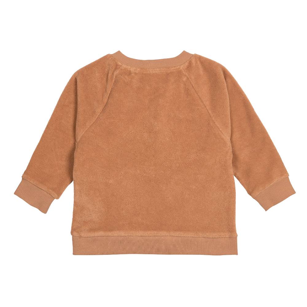 Lässig Frottee Sweater Kinder, Karamell Rabatte dieses Monats