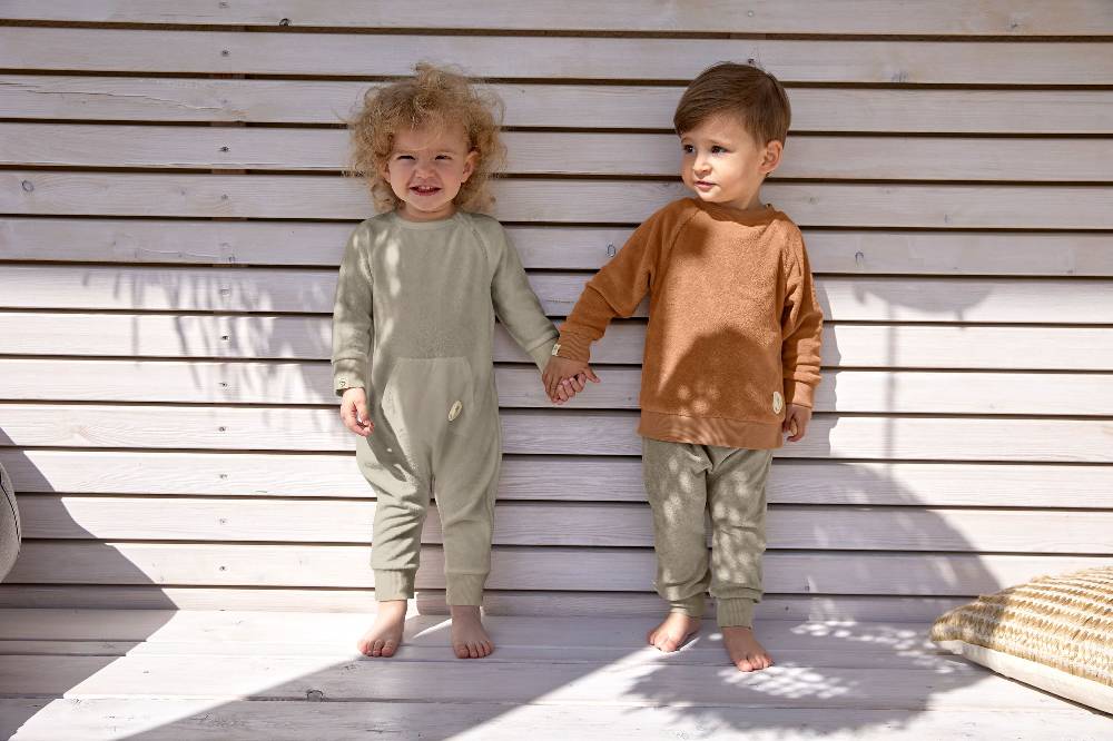 Lässig Frottee Sweater Kinder, Karamell Rabatte dieses Monats
