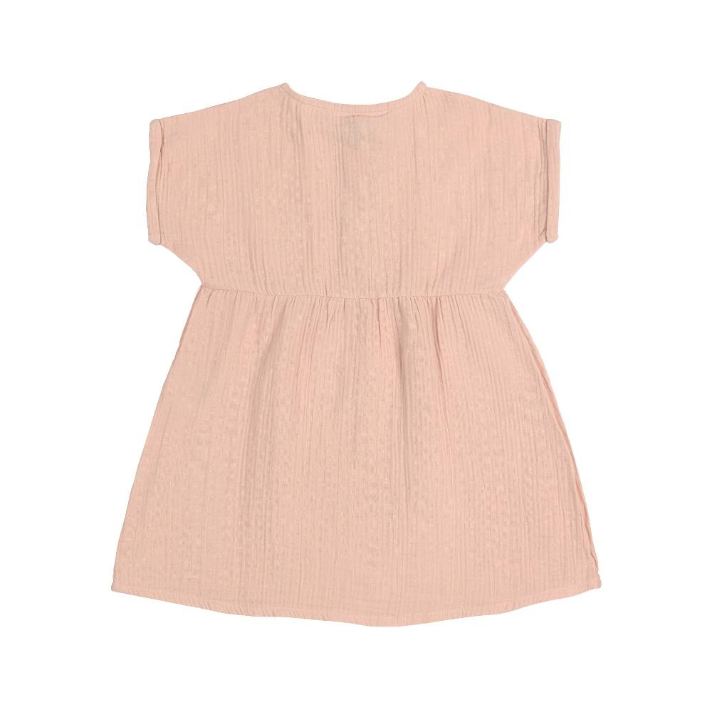 Lässig Kinderkleid - Bio Baumwolle, Rosa Outlet