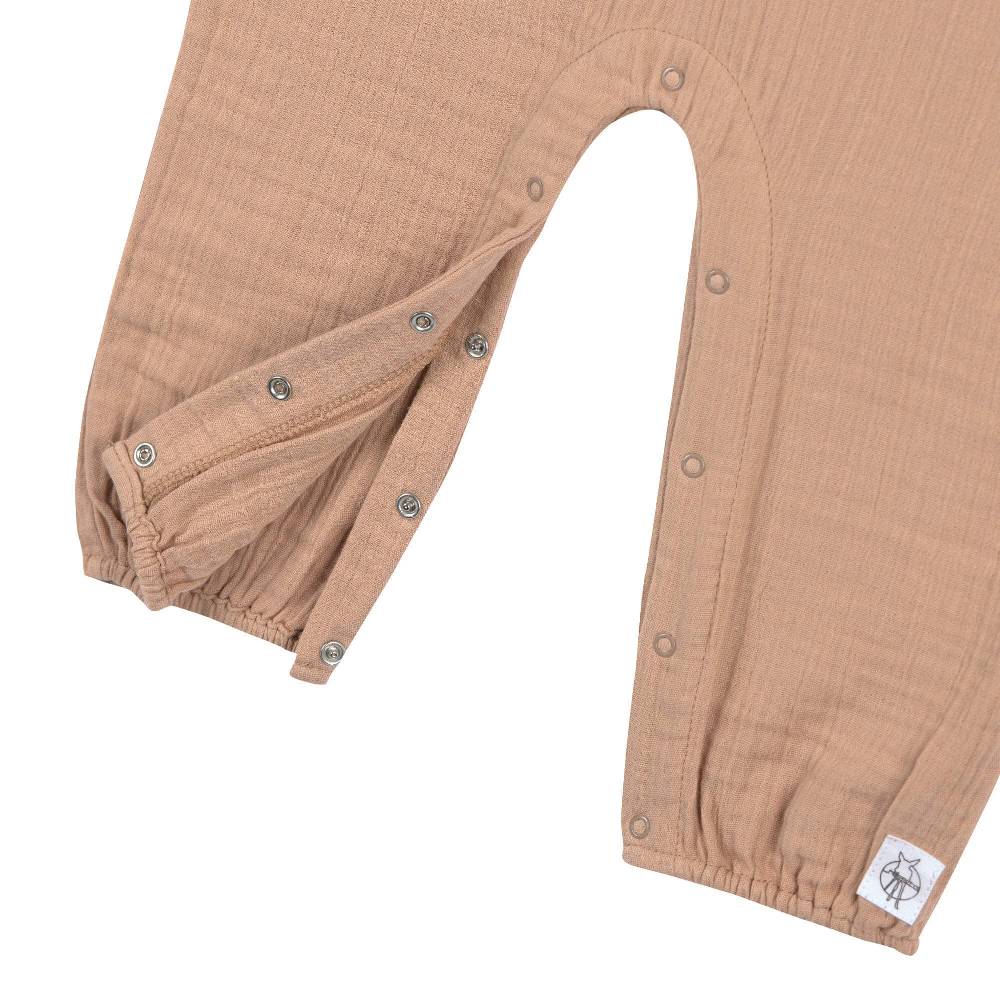 Lässig Musselin Jumpsuit - Bio Baumwolle, Orange Meist gekauft