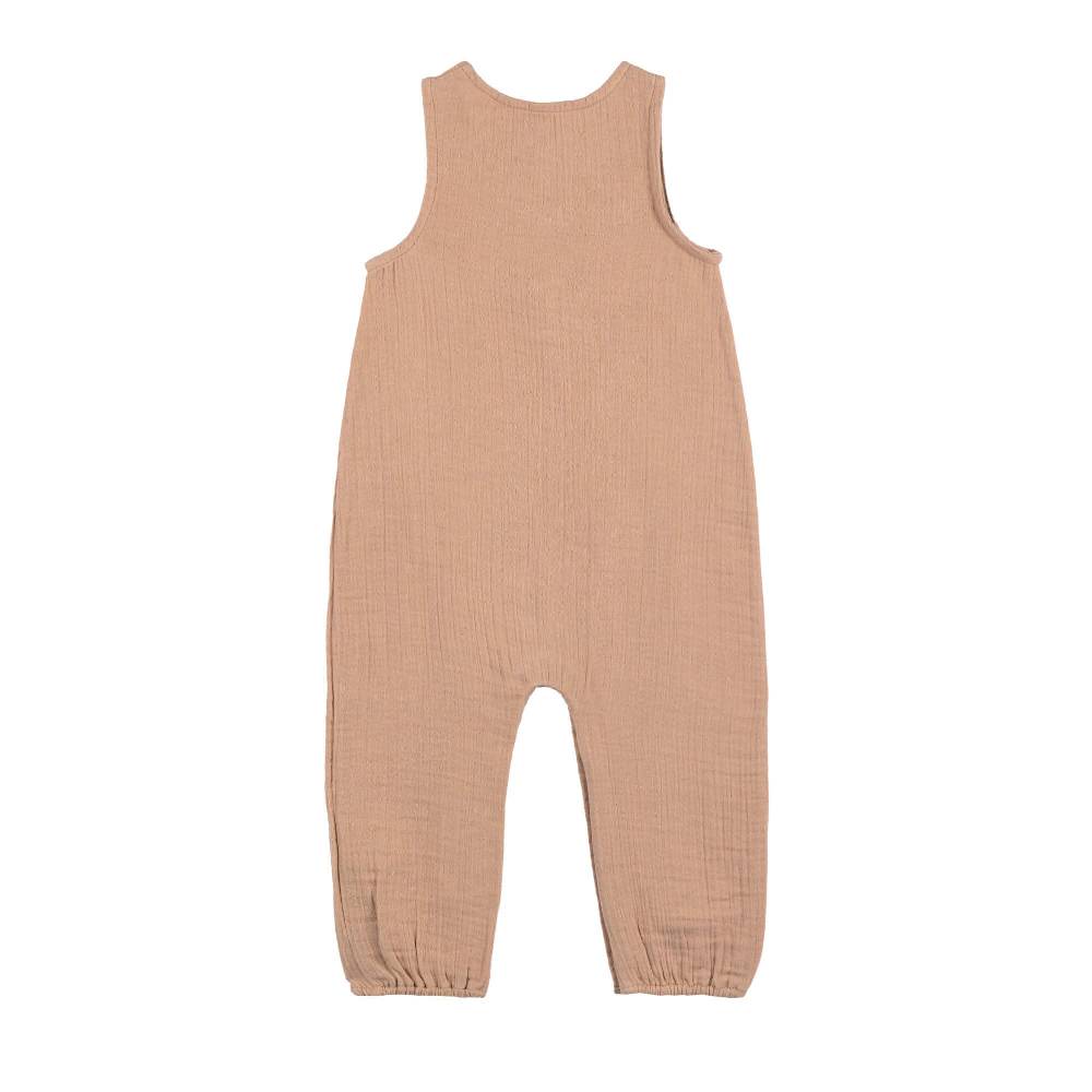 Lässig Musselin Jumpsuit - Bio Baumwolle, Orange Meist gekauft