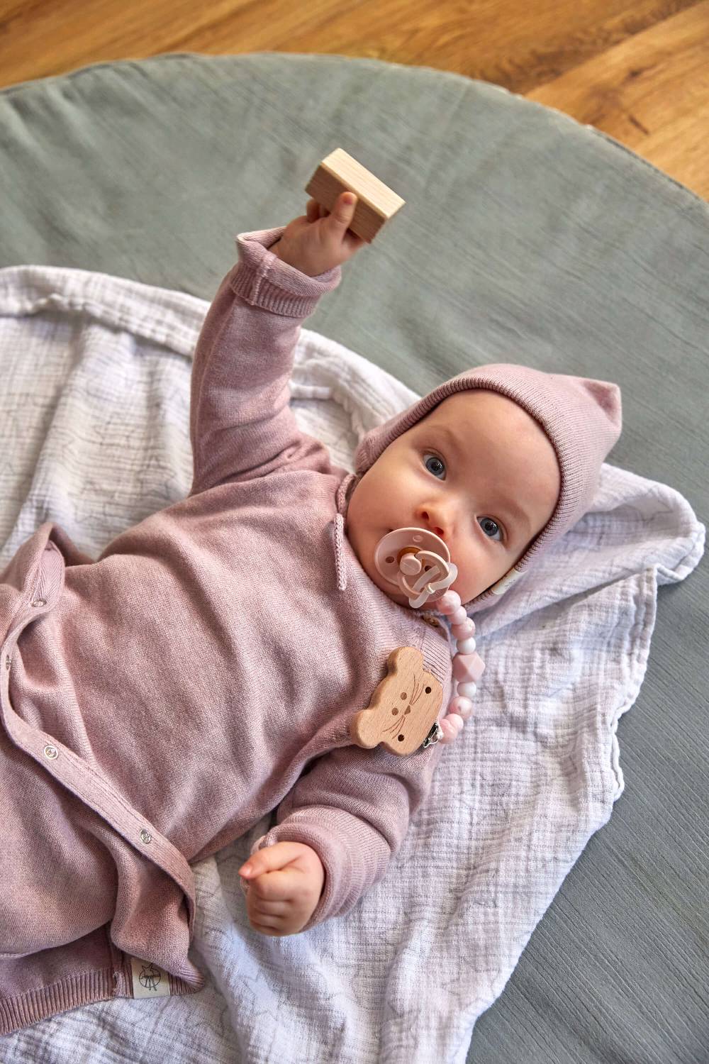 Lässig Baby Mütze - Strickmütze, Rosa Blitzverkäufe