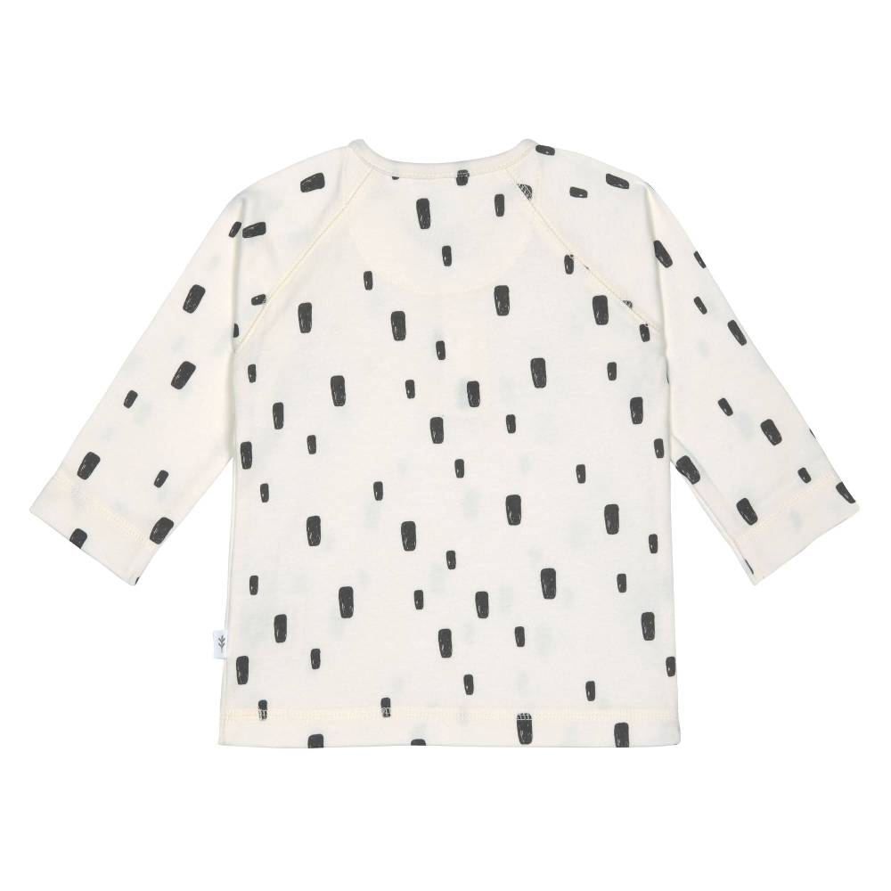 Lässig Baby Langarmshirts - Bio Baumwolle, Bricks, Milky Rabatt