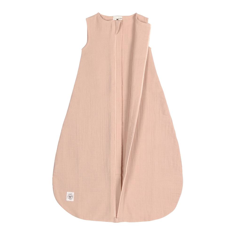 Lässig Musselin Schlafsack (Sommer, Tog 1) - Bio Baumwolle, Rosa Versandkostenfrei