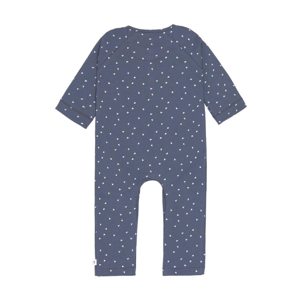 Lässig Strampler, Baby Overall - Bio Baumwolle, Triangle Blau Bestseller