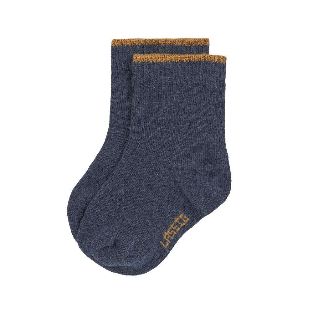 Lässig Kinder Socken (3er-Set), Blau Super Sparpreis