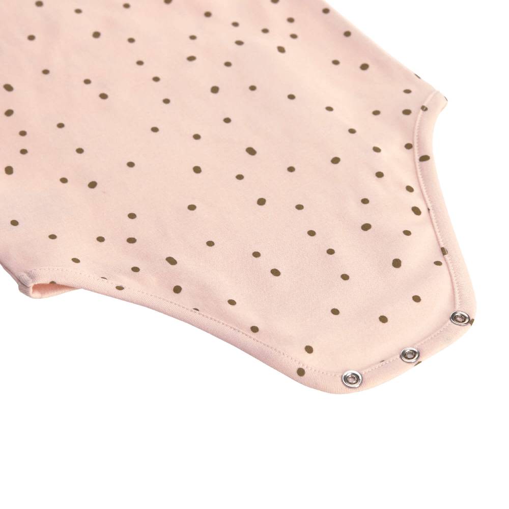 Lässig Baby Body kurzarm - Bio Baumwolle, Rosa Kostenlose Rückgabe