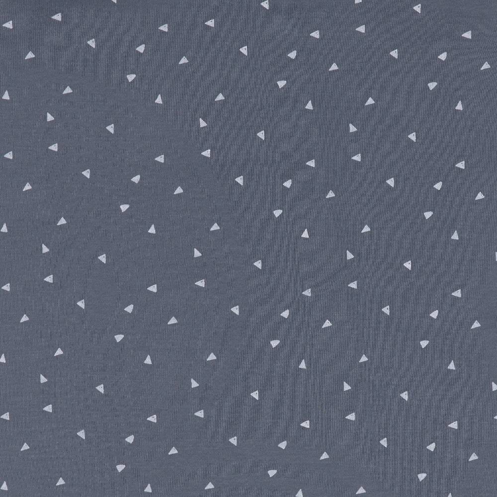 Lässig Baby Schlafanzug - Bio Baumwolle, Triangle, Blau Letzte 3 Tage