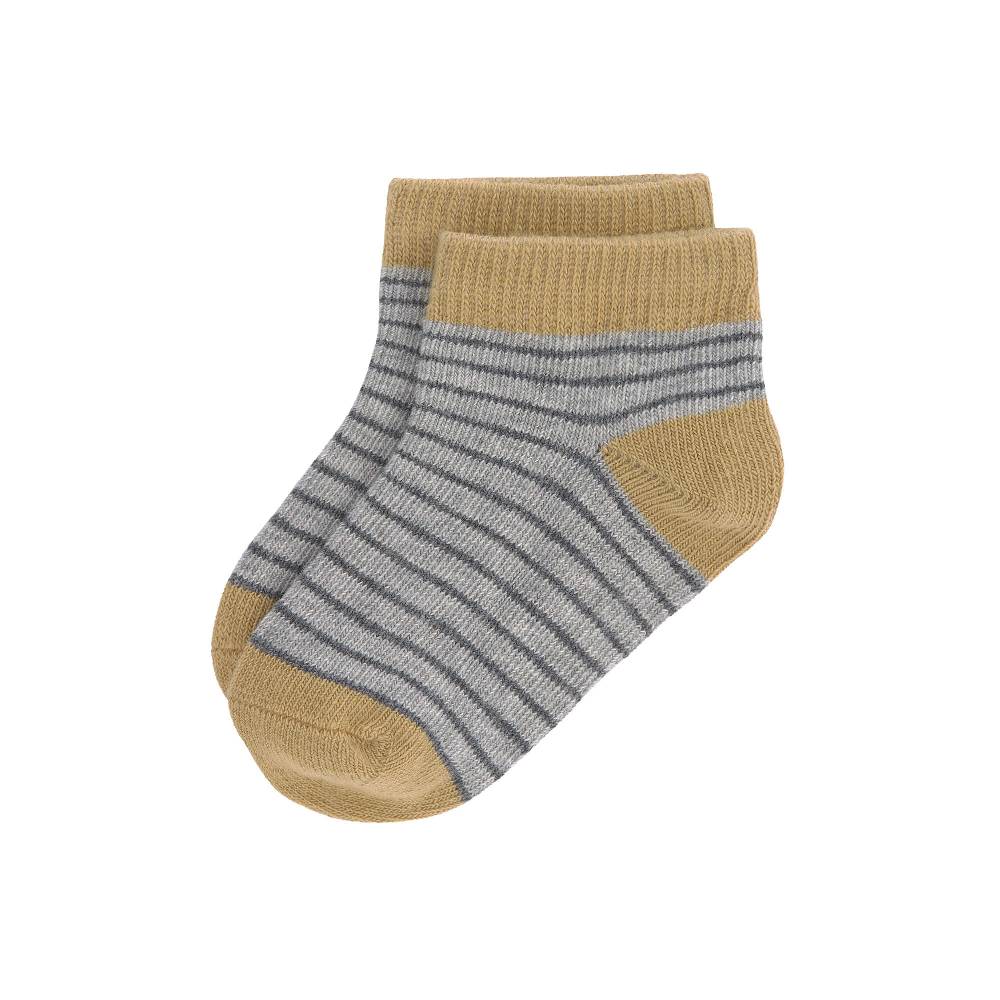 Lässig Kinder Sneaker Socken (3er-Set), Curry Sonderangebot der Fabrik