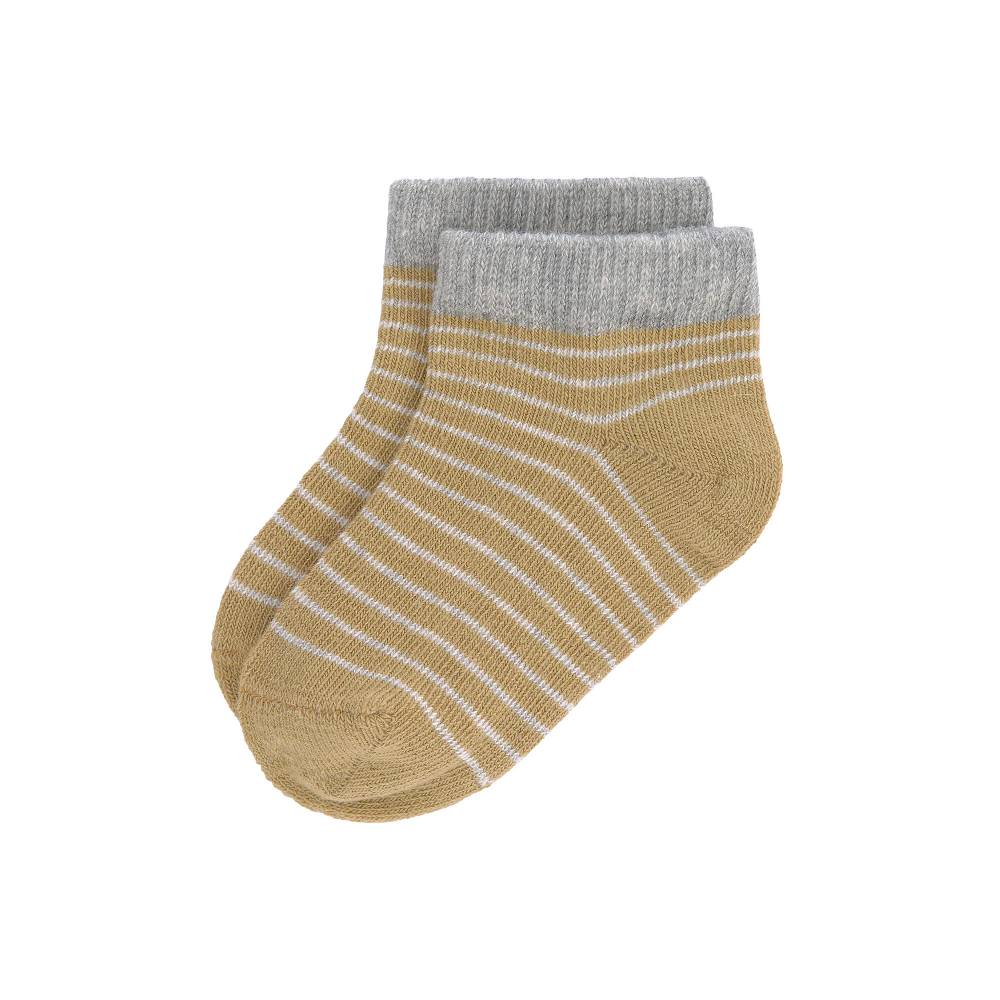 Lässig Kinder Sneaker Socken (3er-Set), Curry Sonderangebot der Fabrik