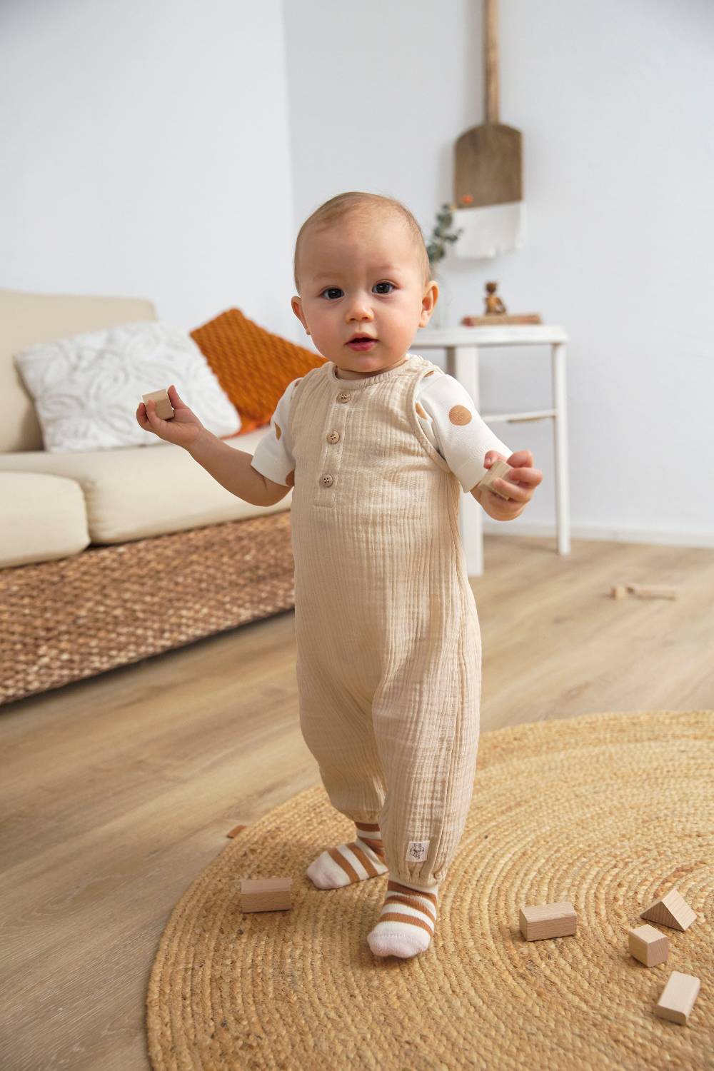 Lässig Kinder Antirutsch-Socken (2er-Set), Rosa Karamell Riesige Rabatte