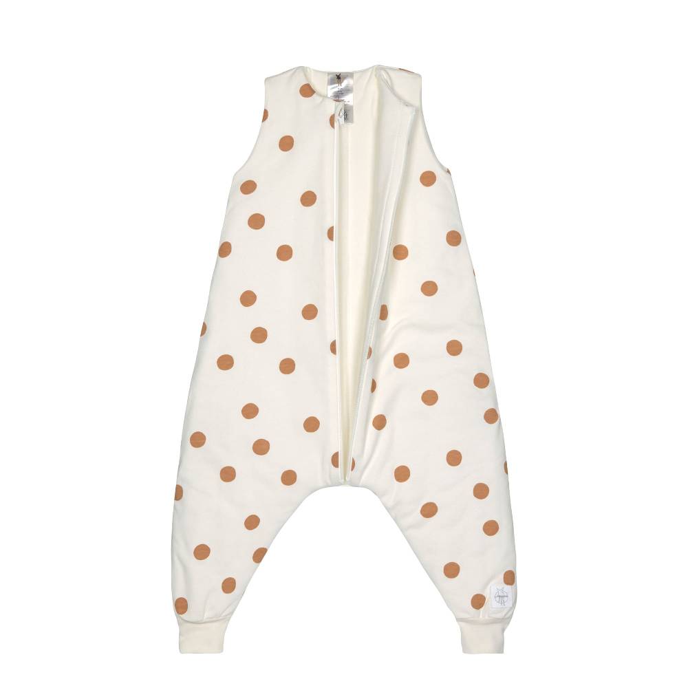 Lässig Kinder Schlafoverall 2,5 TOG, Big Dots, Milky Speichern exportieren