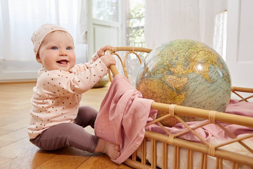 Lässig Baby Schlafanzug - Bio Baumwolle, Dots, Rosa Rabatte dieses Monats