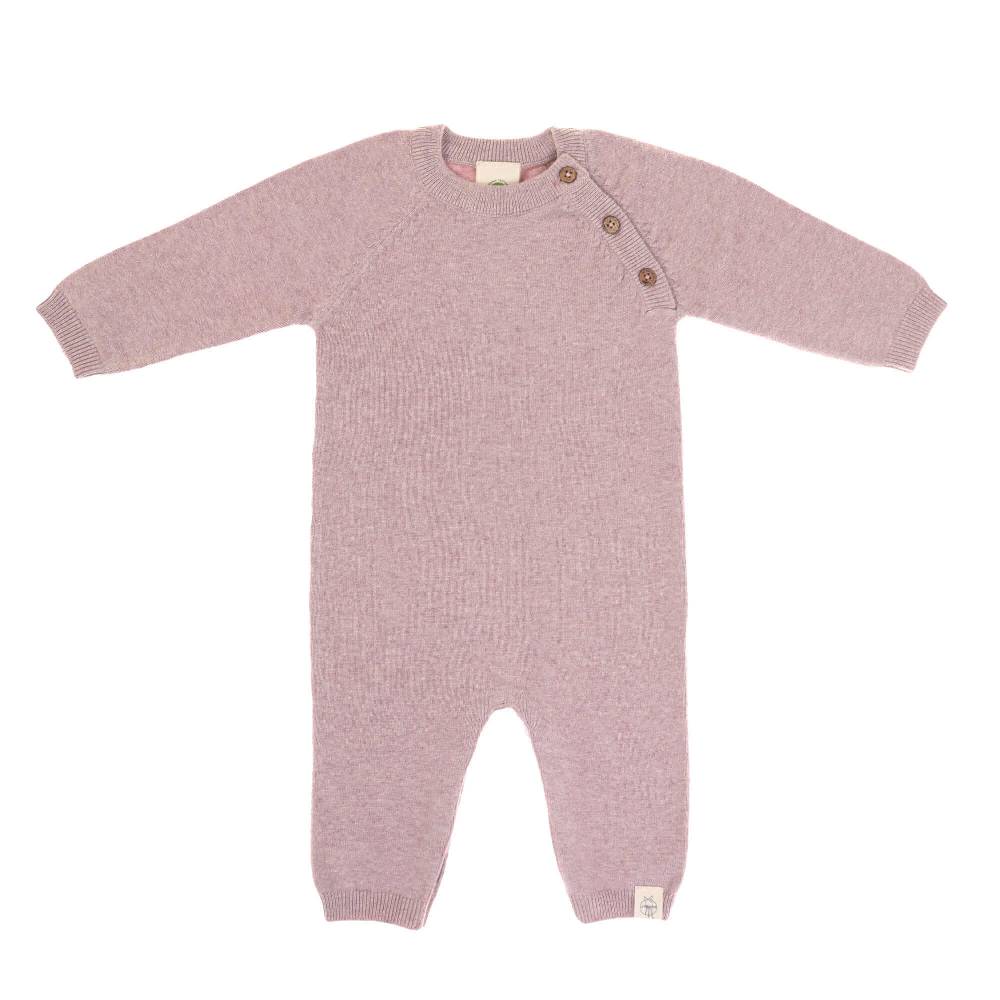 Lässig Baby Strampler - gestrickter Overall, Rosa Outlet