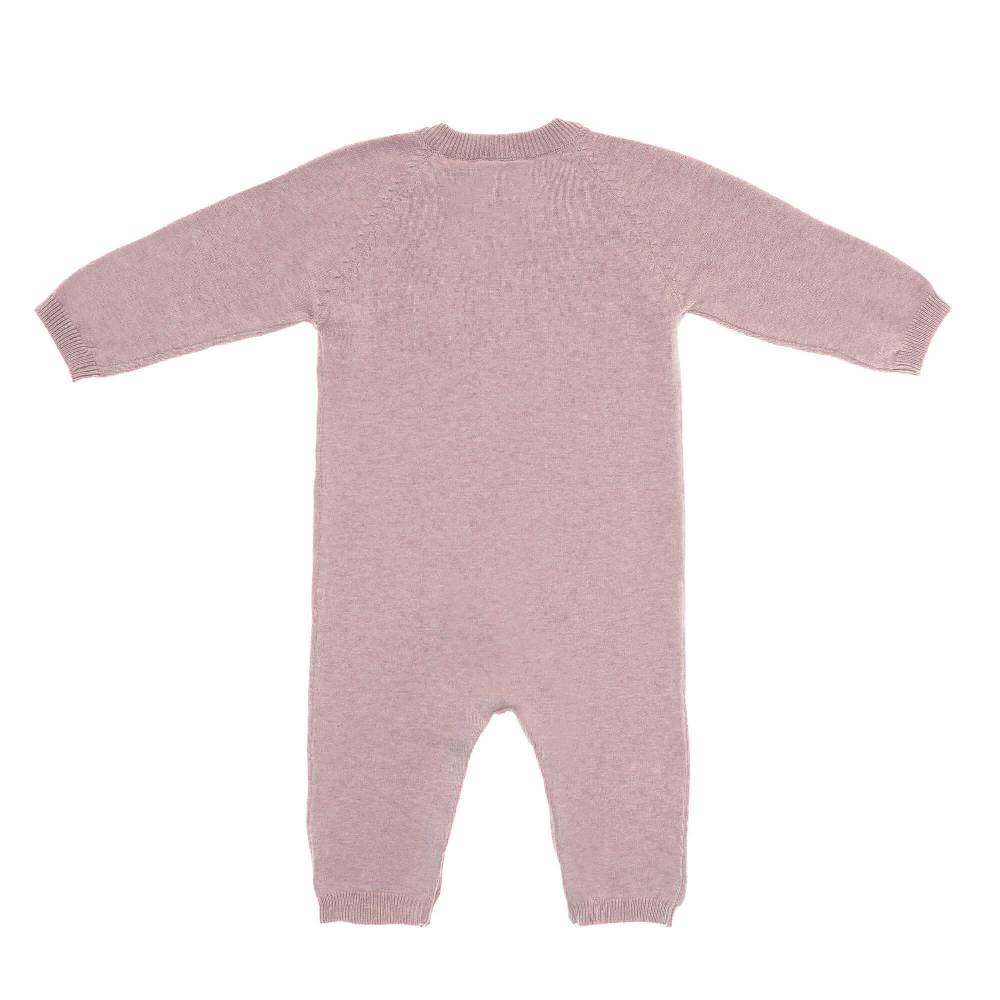 Lässig Baby Strampler - gestrickter Overall, Rosa Outlet