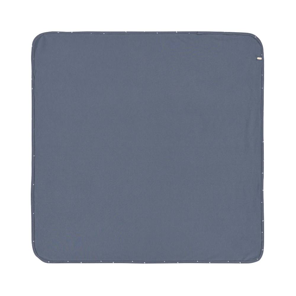 Lässig Babydecke - Bio Baumwolle, Triangle Blue Auslauf