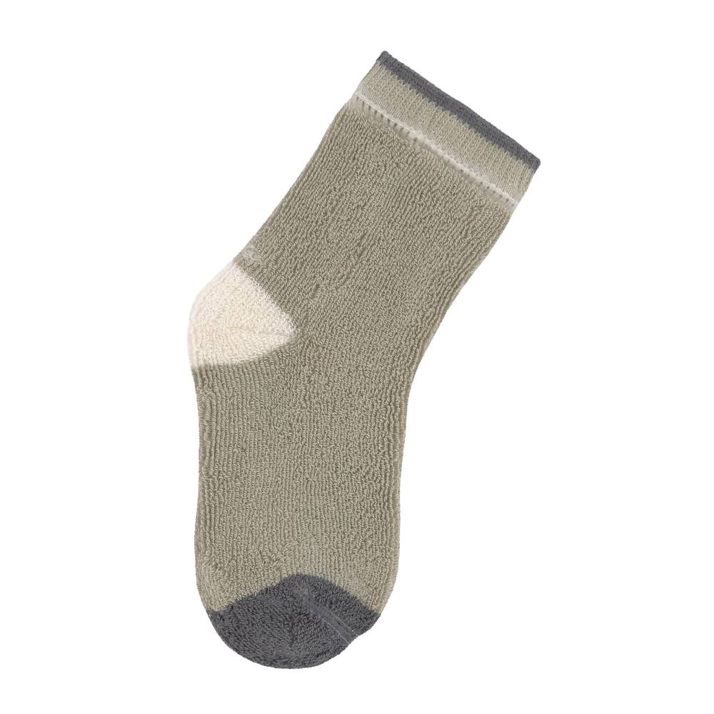 Lässig Kinder Antirutsch-Socken (2er-Set), Anthrazit Oliv im Angebot