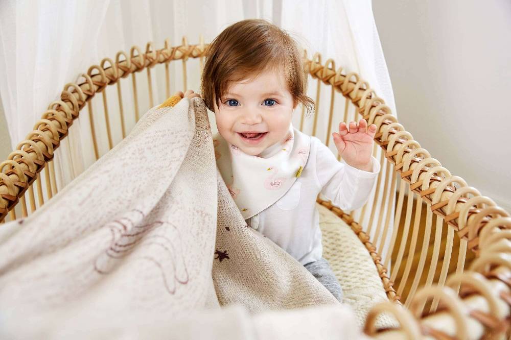 Lässig Dreieckstuch Baby - Bandana, Little Water Swan Blitzverkäufe