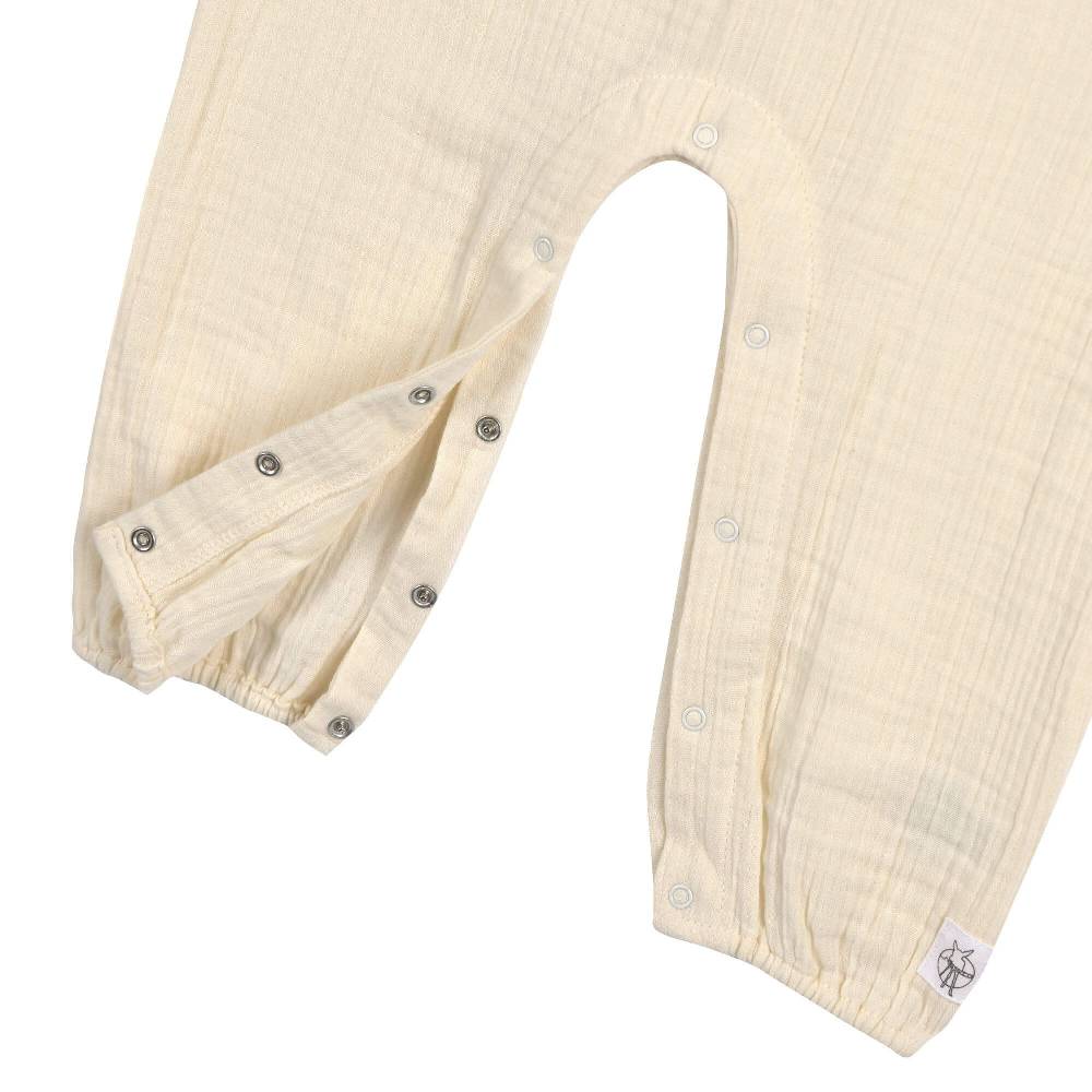 Lässig Musselin Jumpsuit - Bio Baumwolle, Hellgelb Exklusivangebot